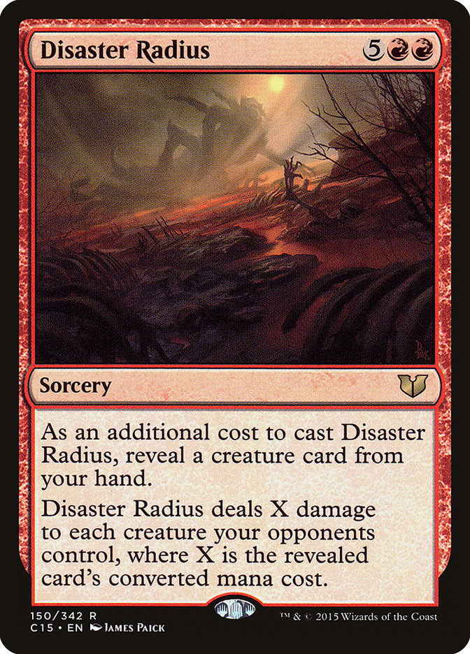 Disaster Radius [Commander 2015] | Rock City Comics