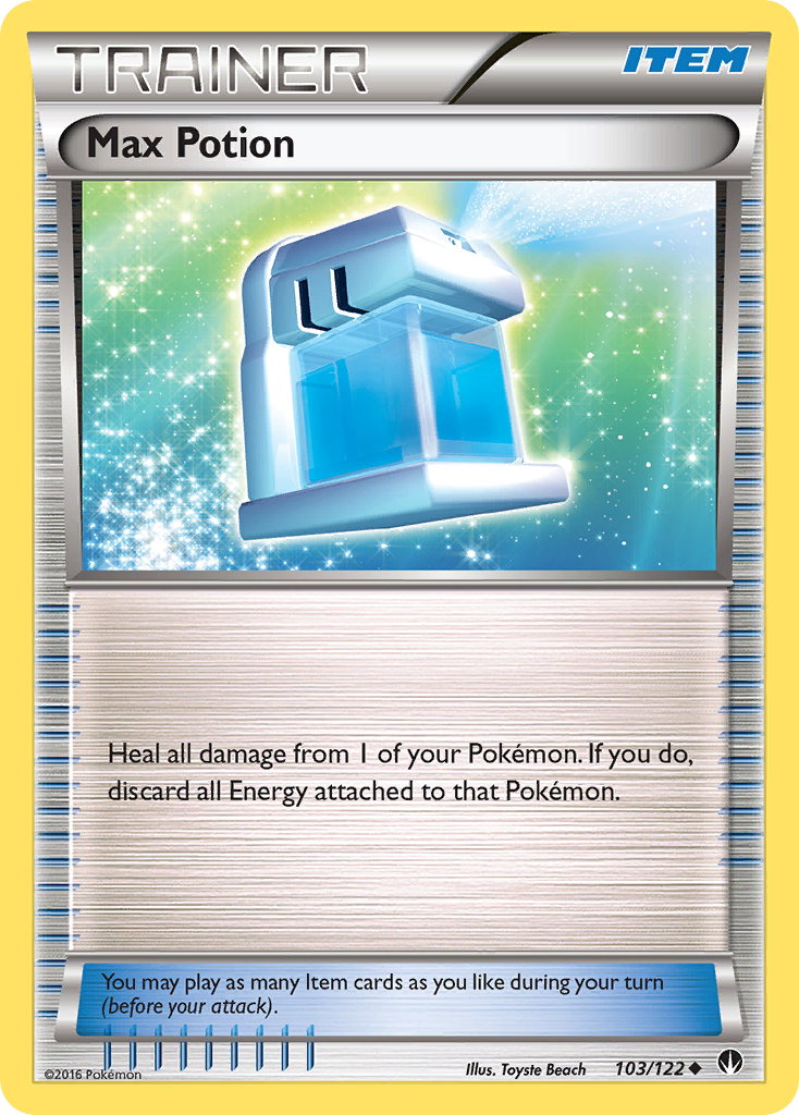 Max Potion (103/122) [XY: BREAKpoint] | Rock City Comics