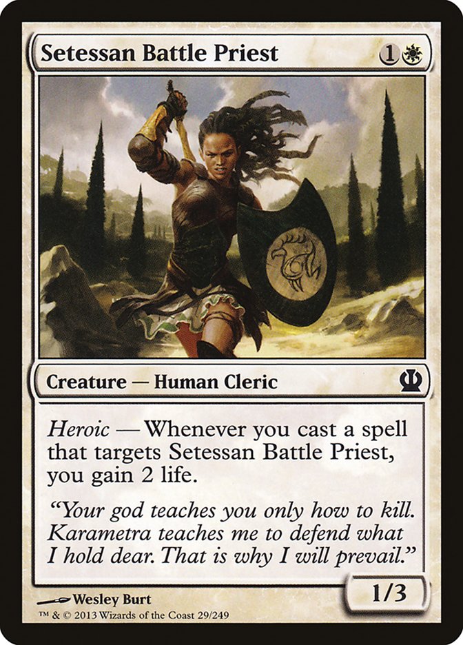 Setessan Battle Priest [Theros] | Rock City Comics