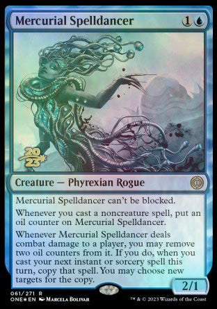 Mercurial Spelldancer [Phyrexia: All Will Be One Prerelease Promos] | Rock City Comics