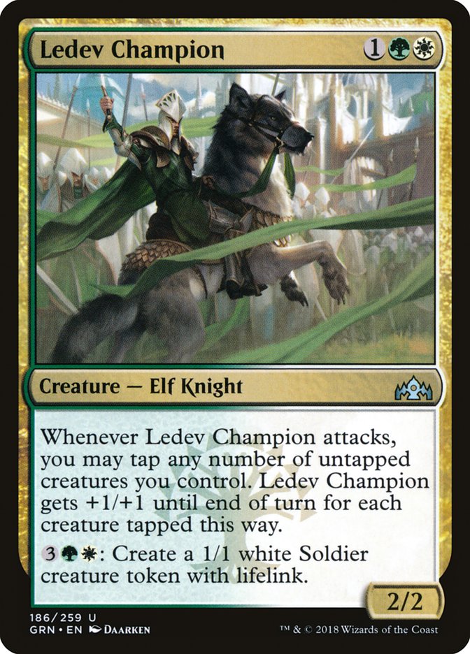 Ledev Champion [Guilds of Ravnica] | Rock City Comics