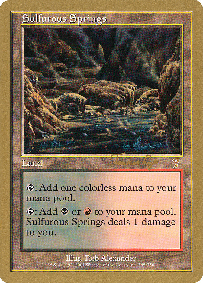 Sulfurous Springs (Tom van de Logt) [World Championship Decks 2001] | Rock City Comics