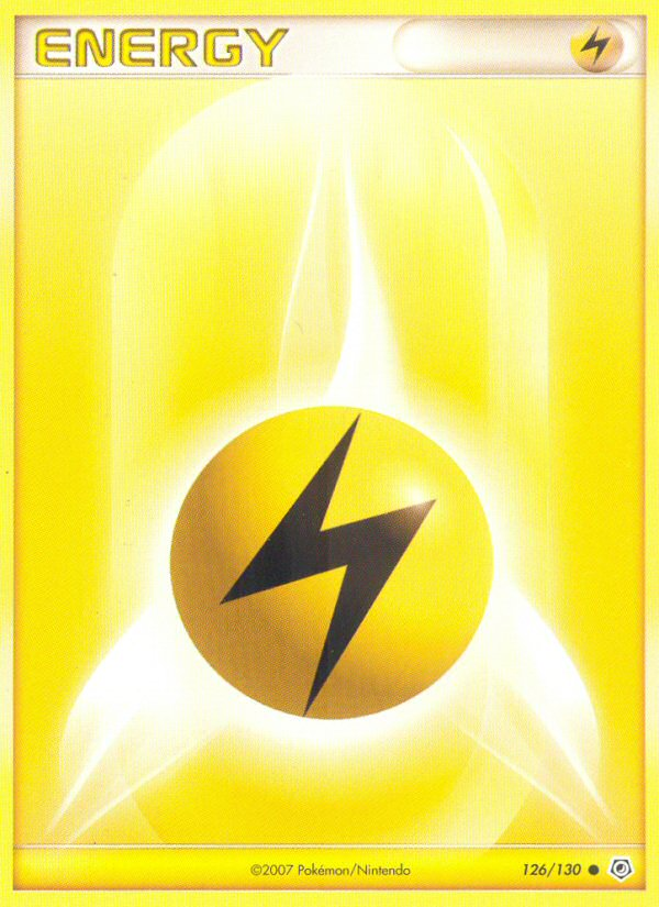 Lightning Energy (126/130) [Diamond & Pearl: Base Set] | Rock City Comics