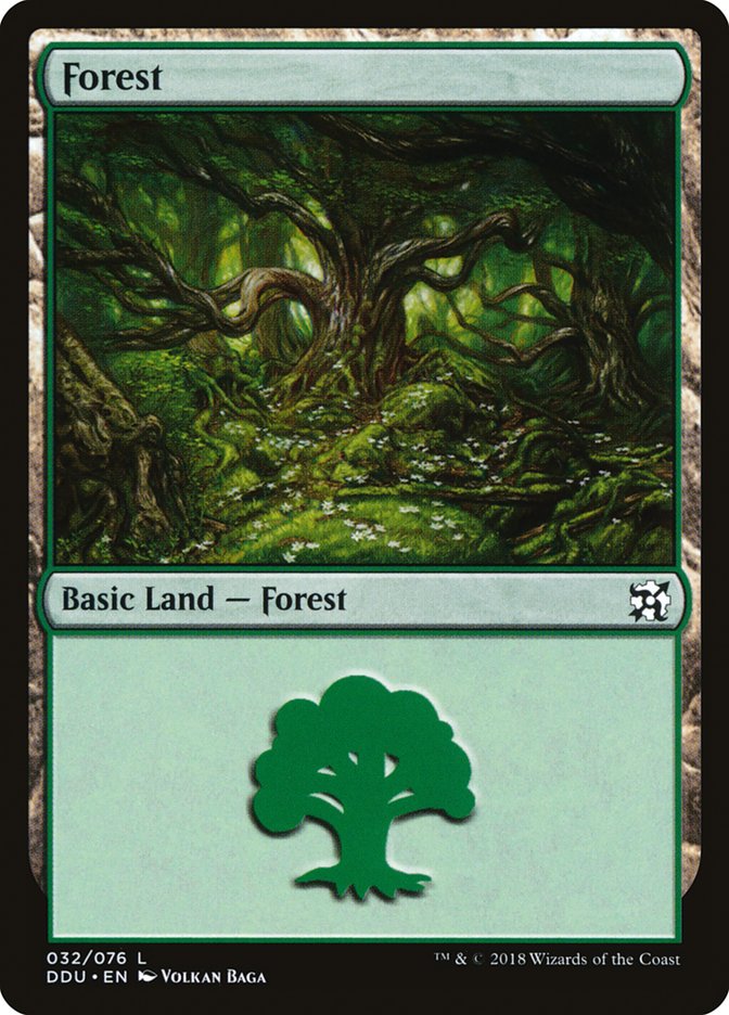 Forest (32) [Duel Decks: Elves vs. Inventors] | Rock City Comics