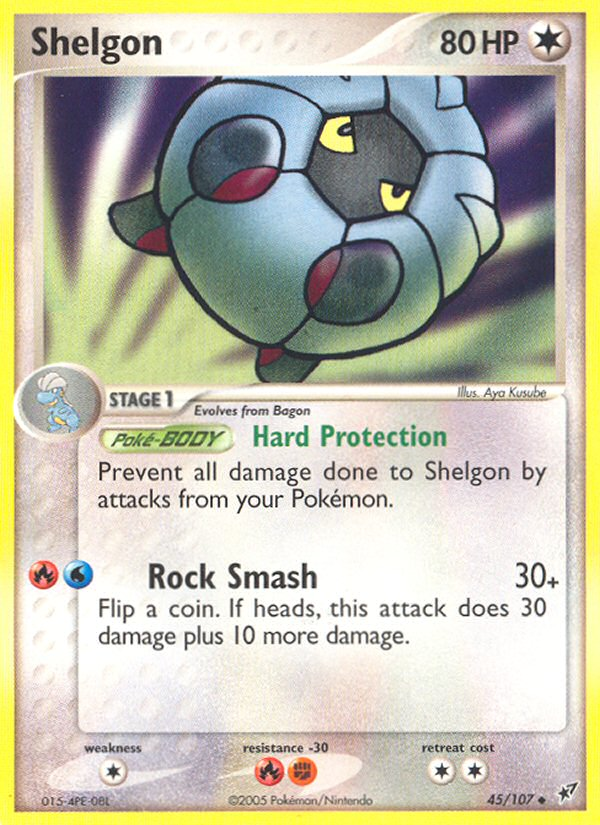 Shelgon (45/107) [EX: Deoxys] | Rock City Comics