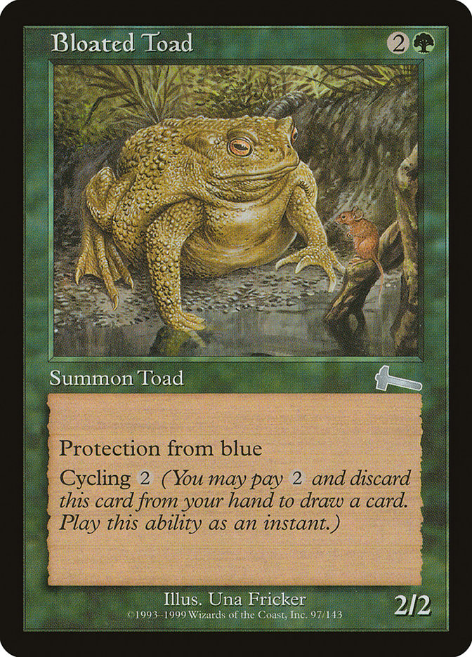 Bloated Toad [Urza's Legacy] | Rock City Comics