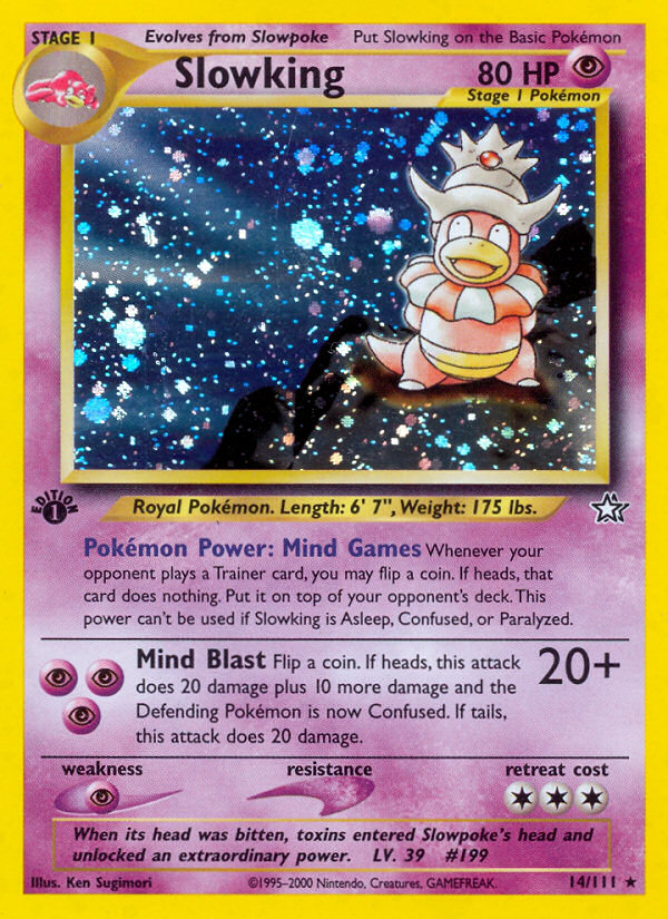 Slowking (14/111) [Neo Genesis 1st Edition] | Rock City Comics