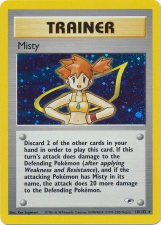 Misty (18/132) [Gym Heroes Unlimited] | Rock City Comics