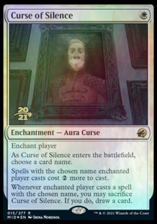 Curse of Silence [Innistrad: Midnight Hunt Prerelease Promos] | Rock City Comics