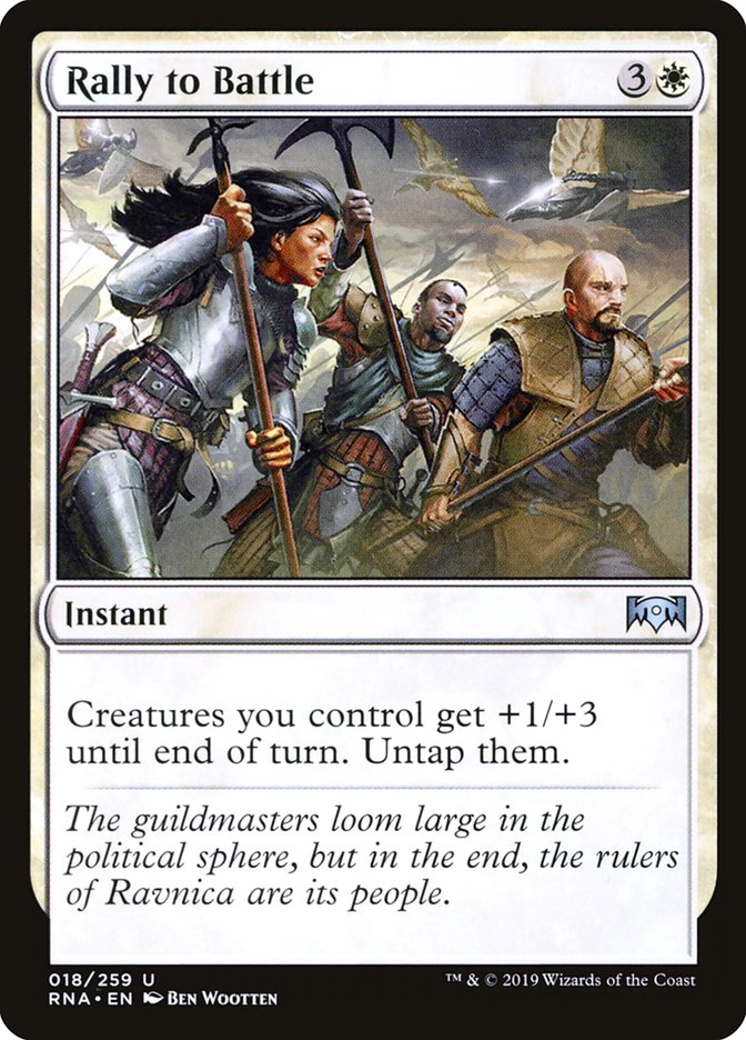 Rally to Battle [Ravnica Allegiance] | Rock City Comics