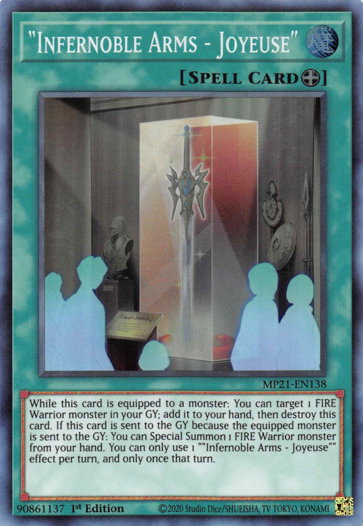 Infernoble Arms - Joyeuse [MP21-EN138] Super Rare | Rock City Comics