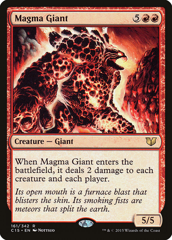 Magma Giant [Commander 2015] | Rock City Comics