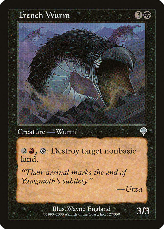 Trench Wurm [Invasion] | Rock City Comics