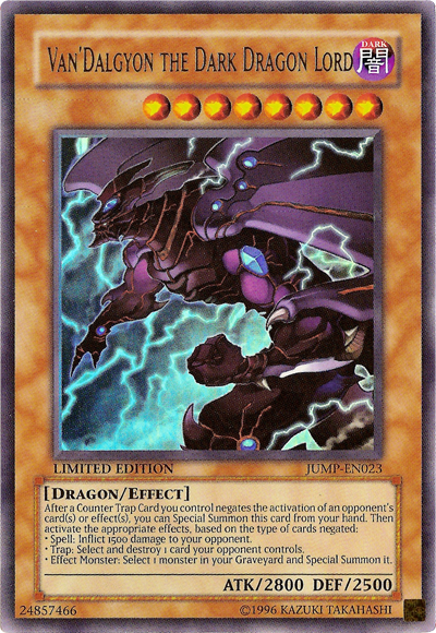 Van'Dalgyon the Dark Dragon Lord [JUMP-EN023] Ultra Rare | Rock City Comics