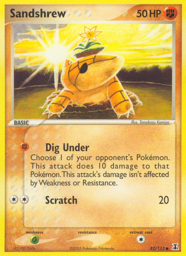 Sandshrew (82/113) [EX: Delta Species] | Rock City Comics