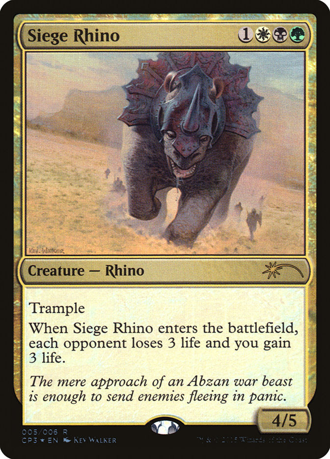 Siege Rhino [Magic Origins Clash Pack] | Rock City Comics