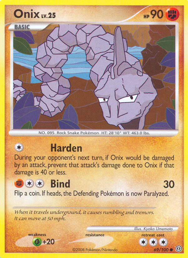 Onix (69/100) [Diamond & Pearl: Stormfront] | Rock City Comics