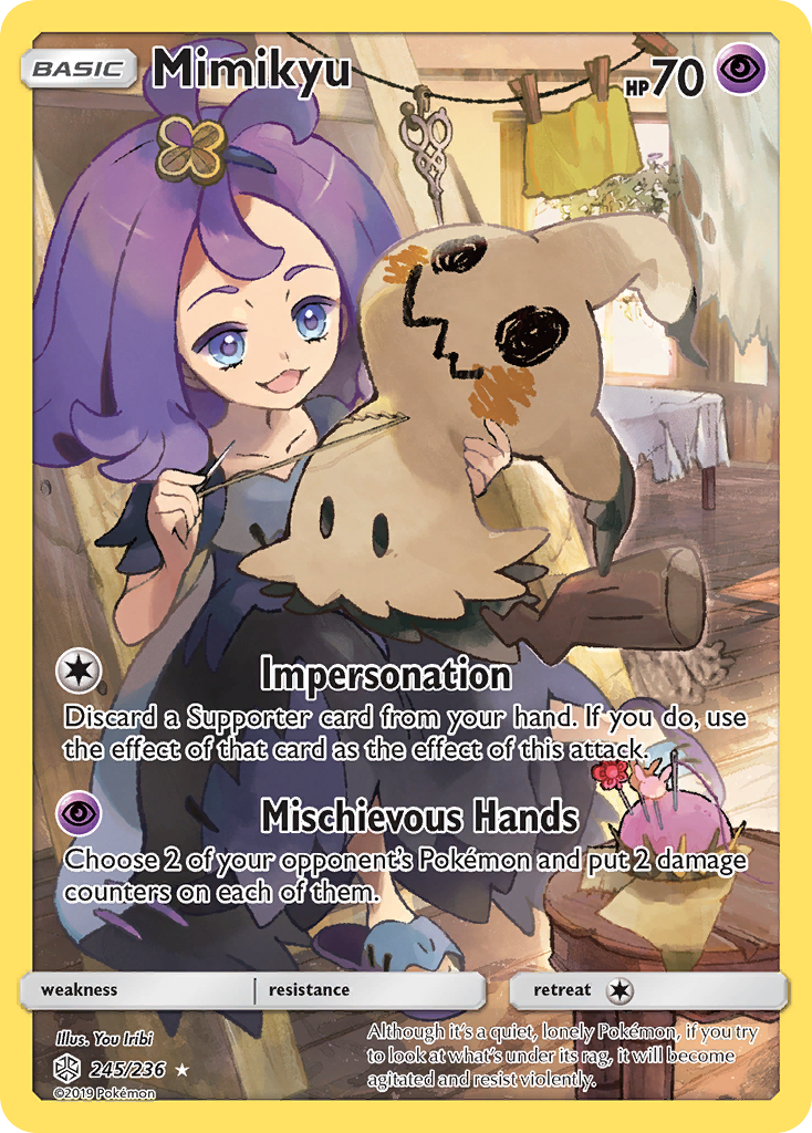 Mimikyu (245/236) [Sun & Moon: Cosmic Eclipse] | Rock City Comics