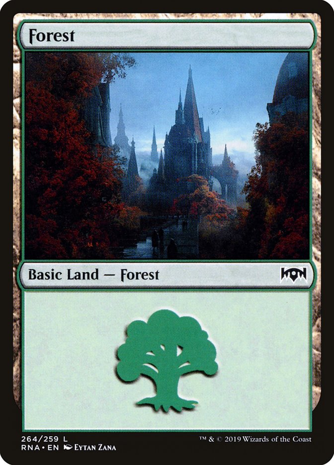 Forest (264) [Ravnica Allegiance] | Rock City Comics