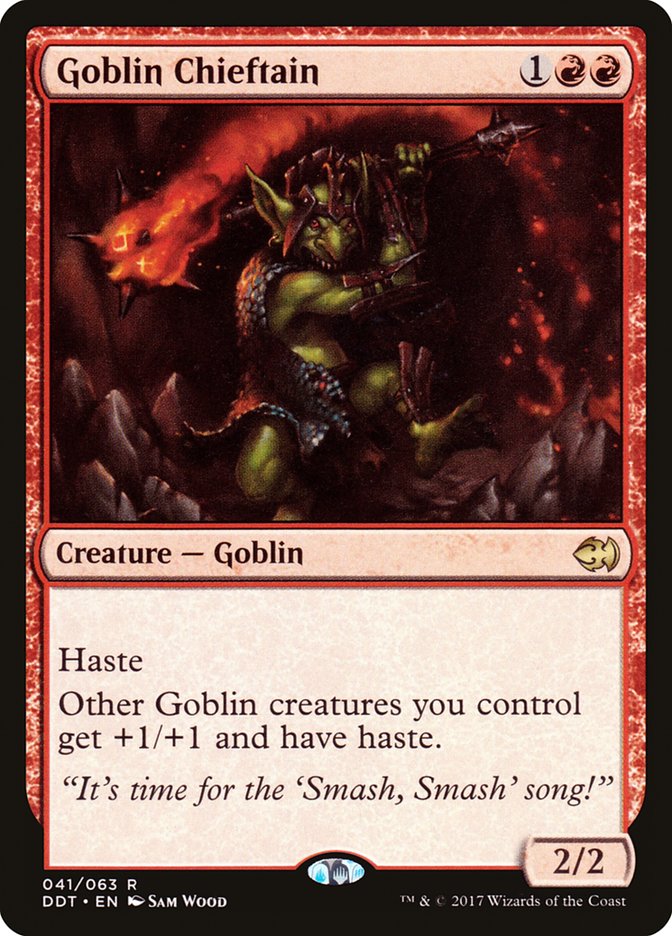 Goblin Chieftain [Duel Decks: Merfolk vs. Goblins] | Rock City Comics