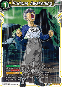 Furious Awakening (Common) [BT13-117] | Rock City Comics