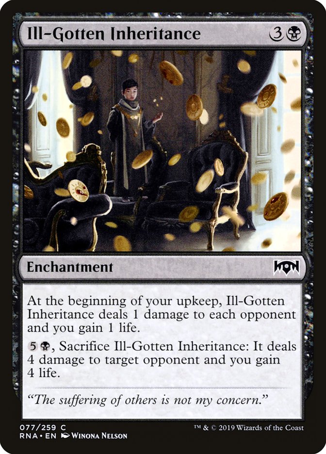 Ill-Gotten Inheritance [Ravnica Allegiance] | Rock City Comics