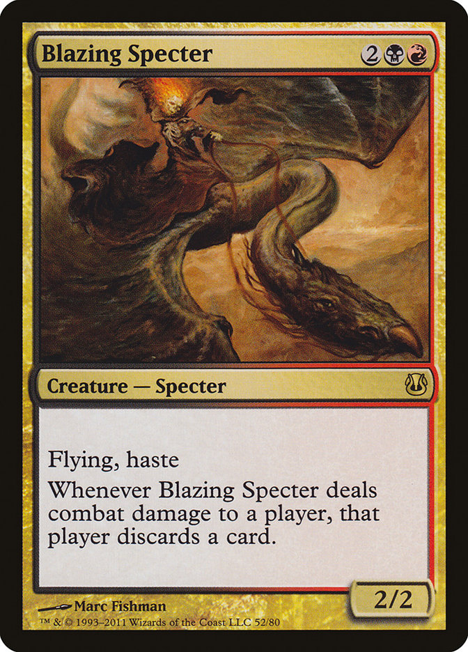 Blazing Specter [Duel Decks: Ajani vs. Nicol Bolas] | Rock City Comics