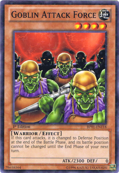 Goblin Attack Force [BP01-EN118] Starfoil Rare | Rock City Comics