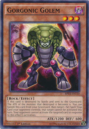 Gorgonic Golem [BP03-EN110] Common | Rock City Comics