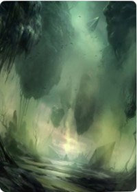 Swamp 1 Art Card [Zendikar Rising Art Series] | Rock City Comics