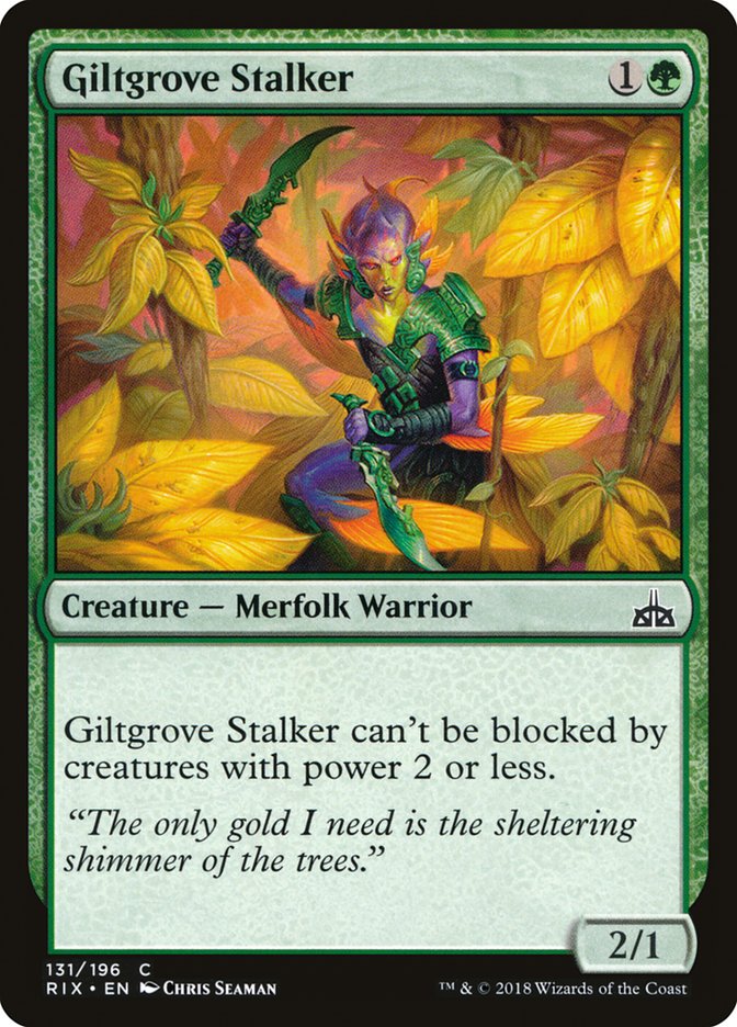 Giltgrove Stalker [Rivals of Ixalan] | Rock City Comics