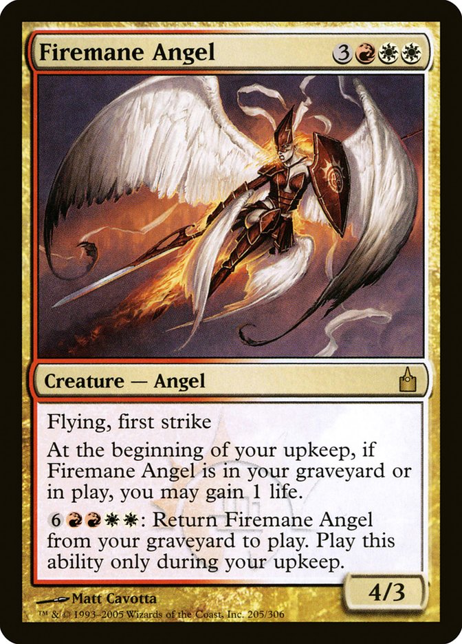 Firemane Angel [Ravnica: City of Guilds] | Rock City Comics