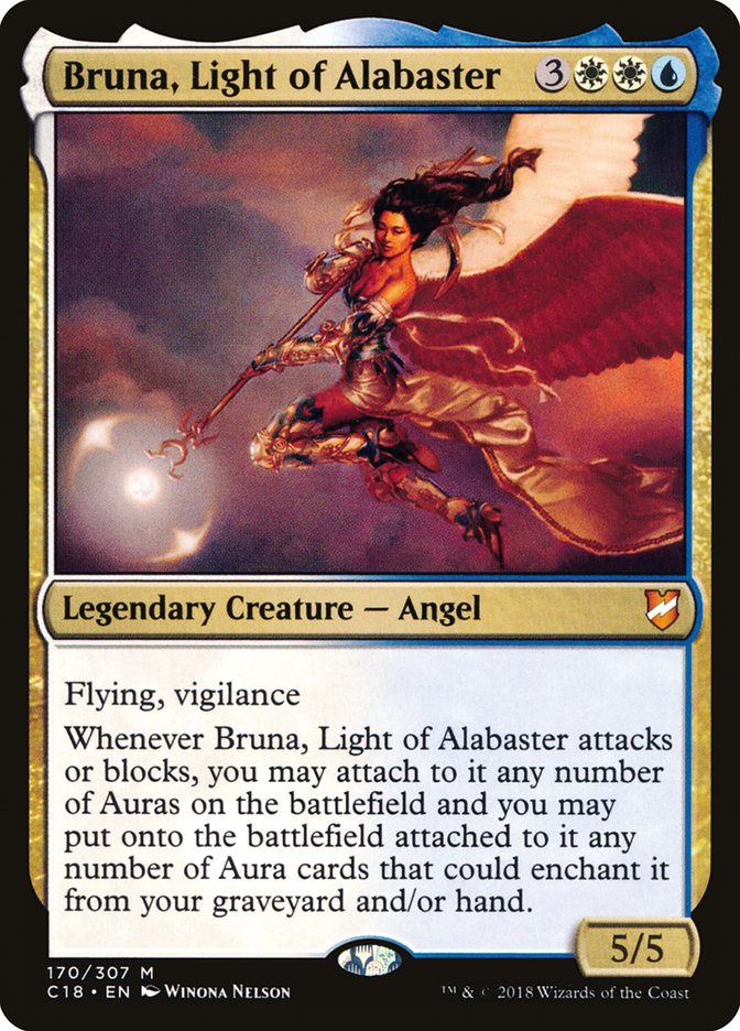 Bruna, Light of Alabaster [Commander 2018] | Rock City Comics