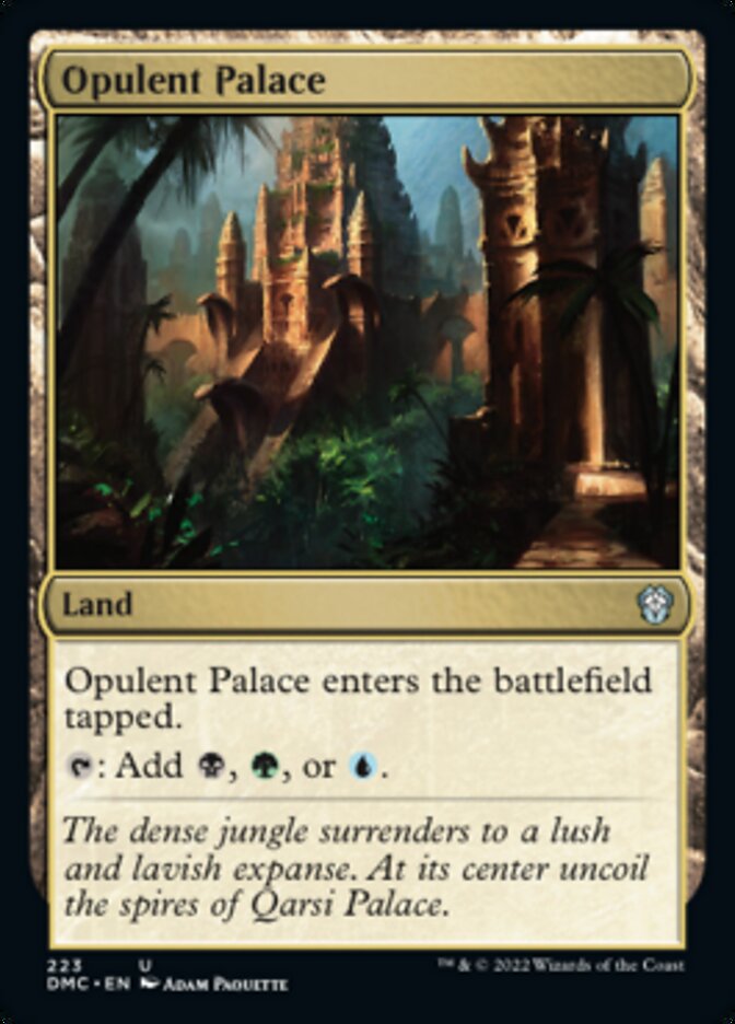 Opulent Palace [Dominaria United Commander] | Rock City Comics