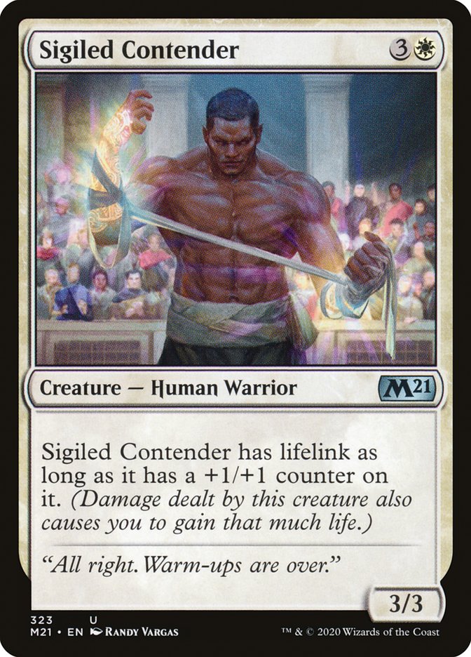 Sigiled Contender [Core Set 2021] | Rock City Comics