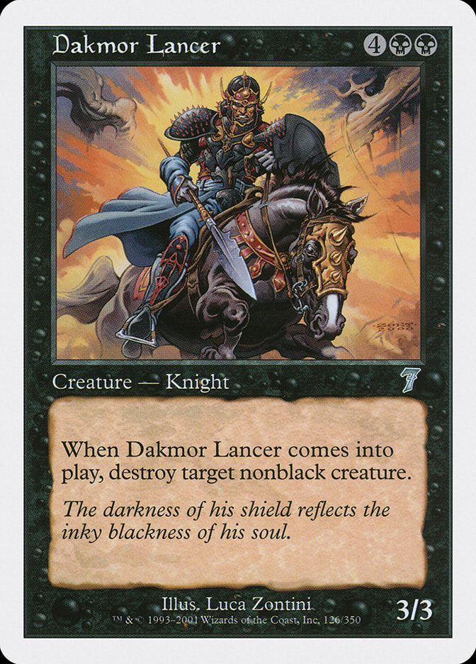 Dakmor Lancer [Seventh Edition] | Rock City Comics