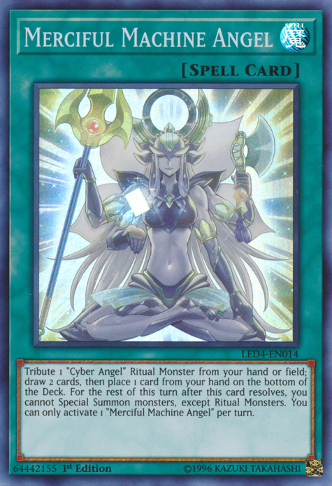Merciful Machine Angel [LED4-EN014] Super Rare | Rock City Comics