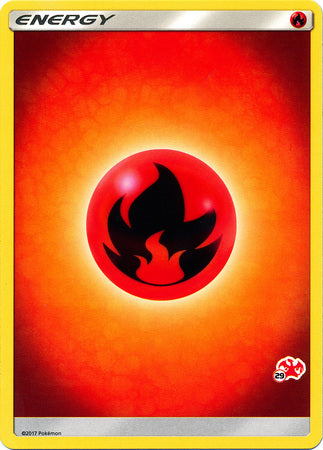 Fire Energy (Charizard Stamp #29) [Battle Academy 2020] | Rock City Comics