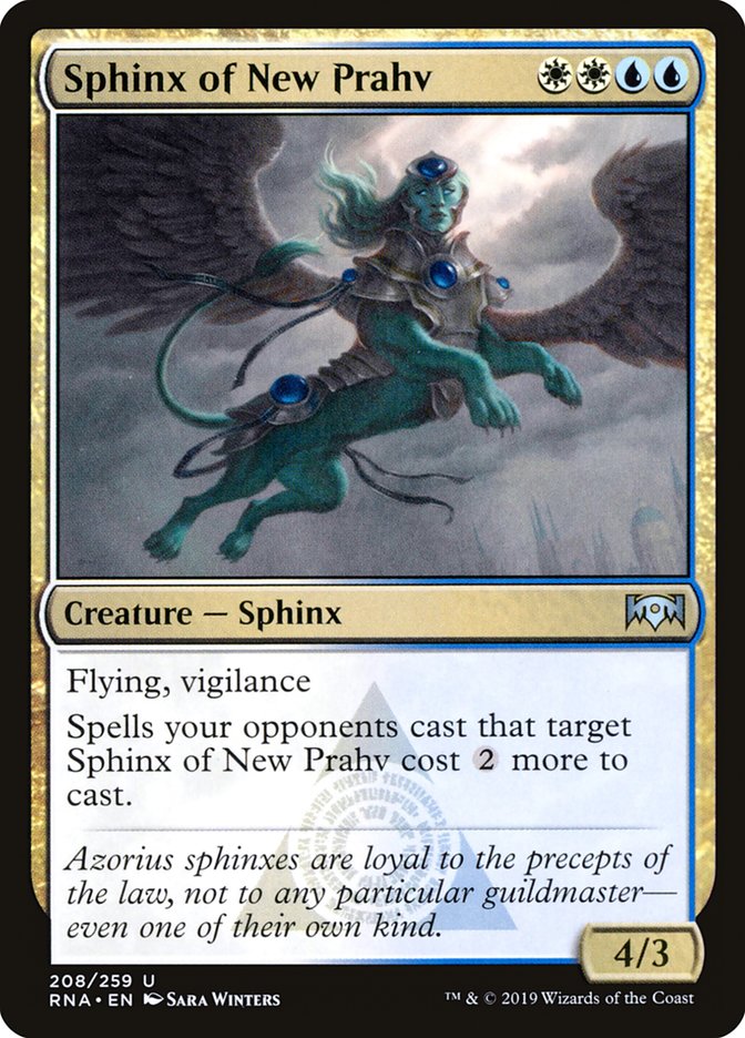 Sphinx of New Prahv [Ravnica Allegiance] | Rock City Comics