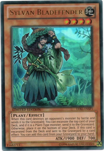 Sylvan Bladefender [LVAL-ENSP1] Ultra Rare | Rock City Comics