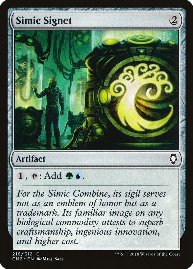 Simic Signet (216/312) [Commander Anthology Volume II] | Rock City Comics