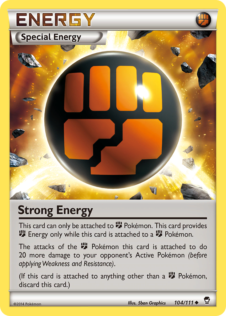 Strong Energy (104/111) [XY: Furious Fists] | Rock City Comics