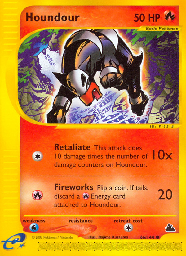 Houndour (66/144) [Skyridge] | Rock City Comics