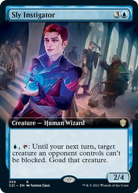 Sly Instigator (Extended) [Commander 2021] | Rock City Comics