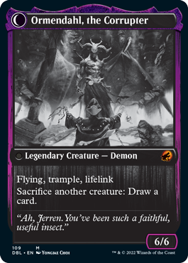 Jerren, Corrupted Bishop // Ormendahl, the Corrupted [Innistrad: Double Feature] | Rock City Comics