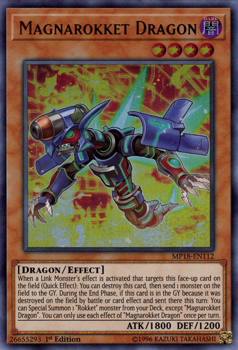 Magnarokket Dragon [MP18-EN112] Ultra Rare | Rock City Comics