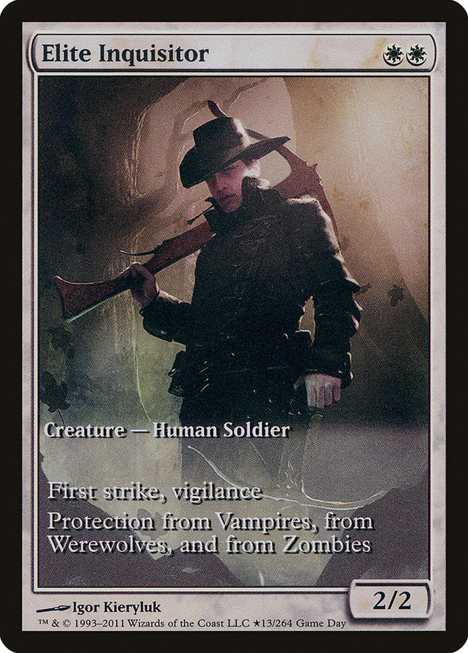Elite Inquisitor (Game Day) [Innistrad Promos] | Rock City Comics