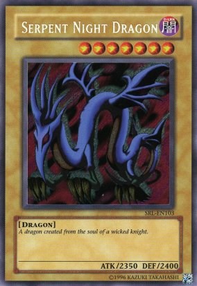 Serpent Night Dragon [SRL-EN103] Secret Rare | Rock City Comics