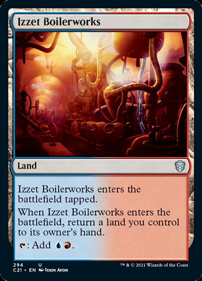 Izzet Boilerworks [Commander 2021] | Rock City Comics