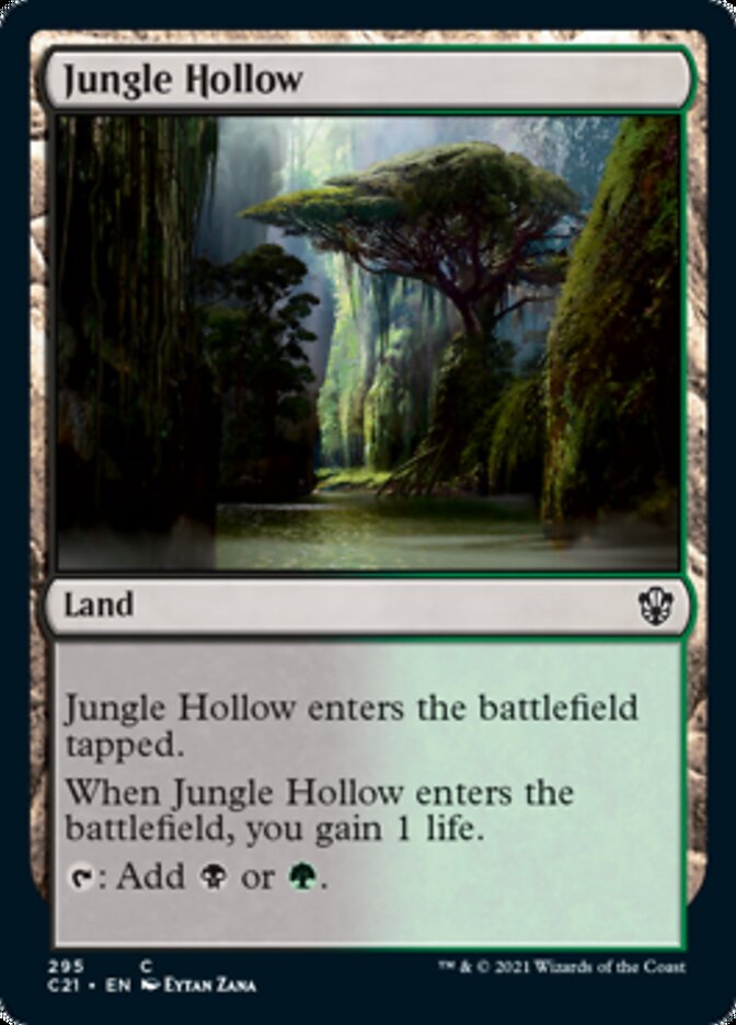 Jungle Hollow [Commander 2021] | Rock City Comics